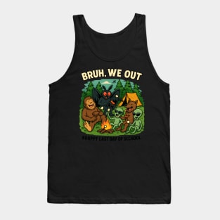 Cryptid Campfire – Last Day of School Tank Top